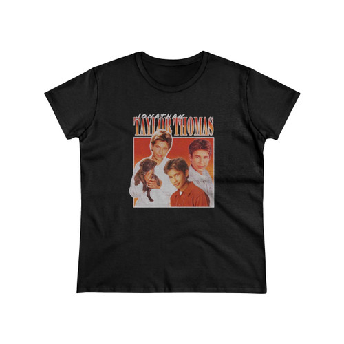 Jonathan Taylor Thomas Lion King I'Ll Be Home For Christmas Retro Women's T-Shirt