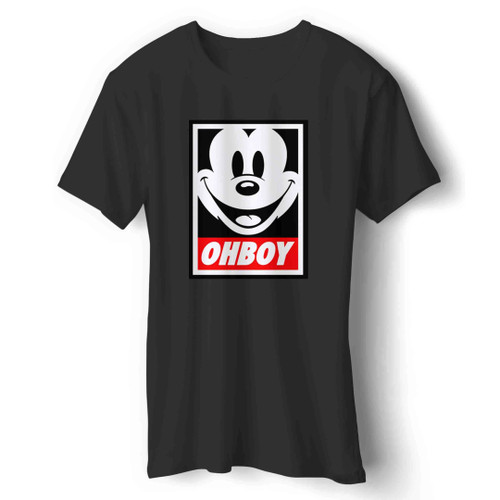 Ohboy Mickey Mouse Man's T-Shirt