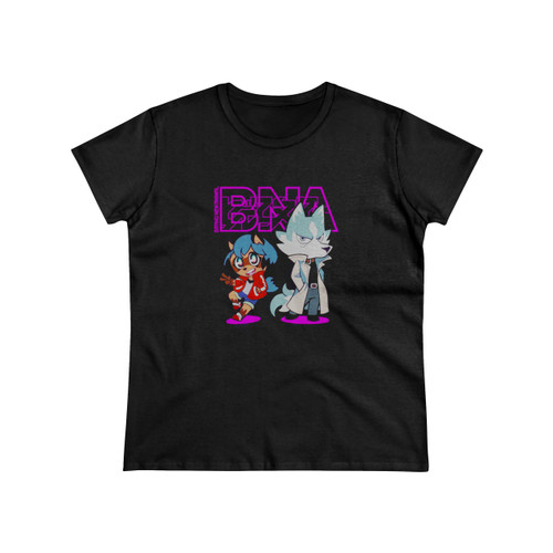 Animerch Bna Chibi Design Characters Women's T-Shirt
