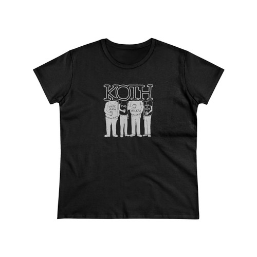 Koth White Trash Two Hicks And A Nut Women's T-Shirt