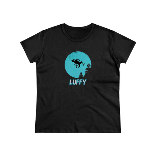 Luffy The Super Elastic One Piece Inspired Et Parody Women's T-Shirt