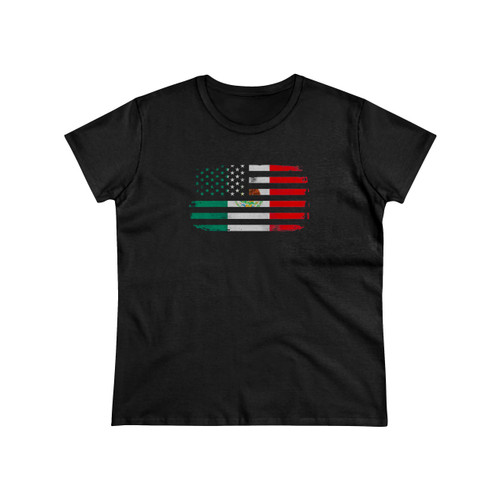 Mexico American Usa Us Mexican Flag Cinco De Mayo Women's T-Shirt