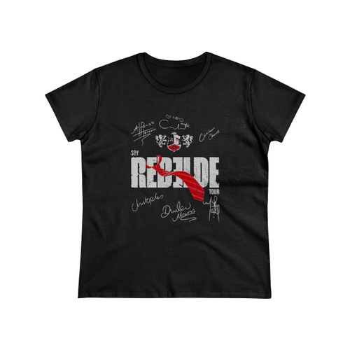 Rbd Soy Rebelde Signature Band Women's T-Shirt