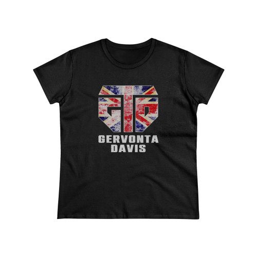 Gd Uk Flag Gervonta Davis Women's T-Shirt