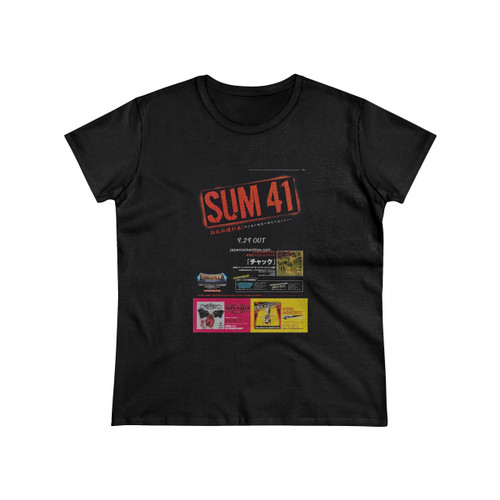Sum 41 2004 At Japan Women's T-Shirt