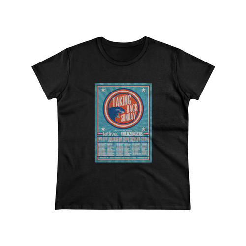 Taking Back Sunday Announces Spring North American Tour Women's T-Shirt