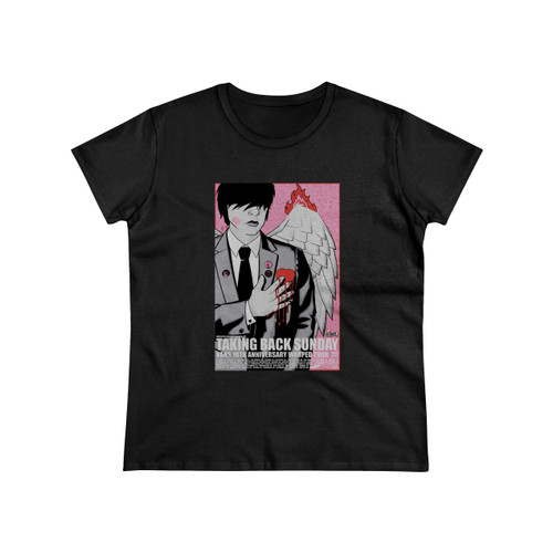Taking Back Sunday Vans 10Th Anniversary Warped Tour Women's T-Shirt