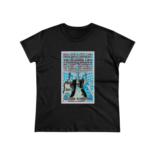 The Flaming Lips Soco Music Experience 2006 Concert Blue Women's T-Shirt