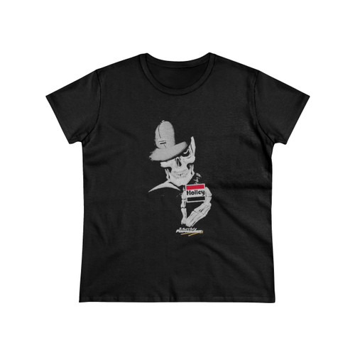 Skeleton Holding Holley Performance Women's T-Shirt