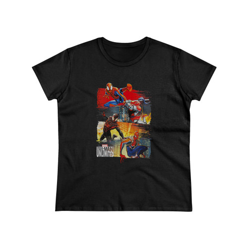 Marvel Spider Man Unlimited Painted Cast Women's T-Shirt