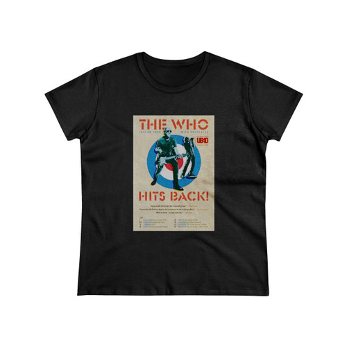 The Who The Who Hits Back 2023 Uk Orchestra Tour Women's T-Shirt