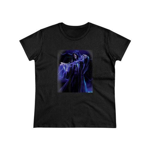 Star Wars Emperor Palpatine Darth Sidious Force Lightning Women's T-Shirt