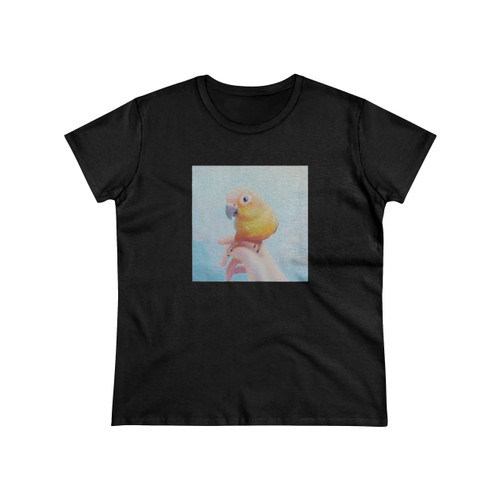 Sun Conure Perching On Your Hand Women's T-Shirt