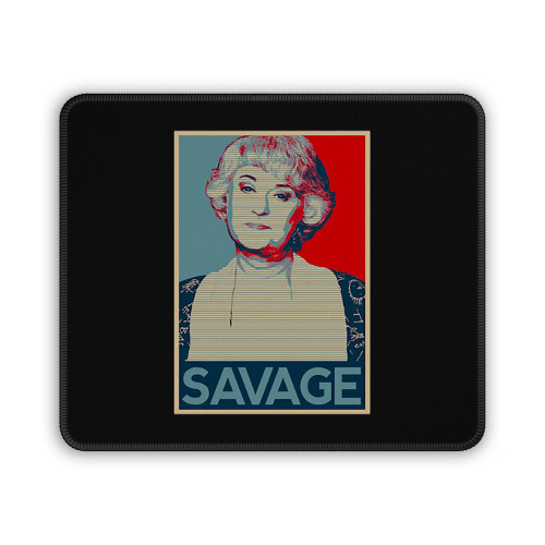 Blanche Devereaux Savage The Stay Golden Mouse Pad Blanche Devereaux Savage The Stay Golden Mouse Pad