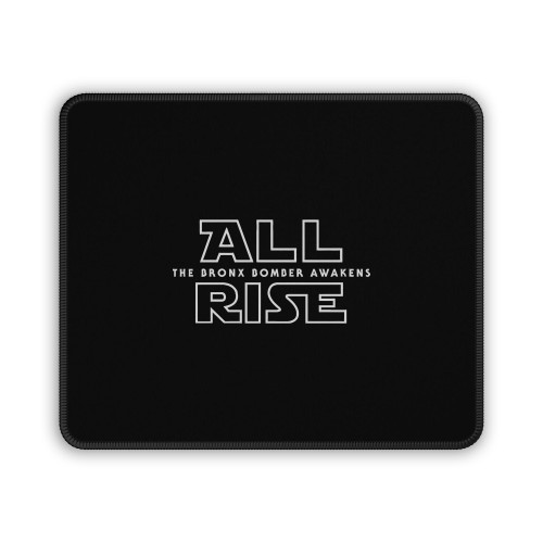 All Rise For Aaron Judge Yankees Bronx Bomber Star Wars Mouse Pad