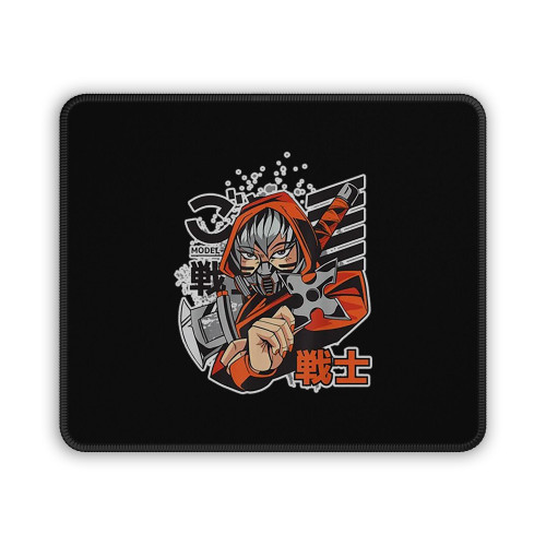 Anime Ninja Girl Mouse Pad