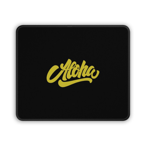Aloha Hawaiian Style Mouse Pad