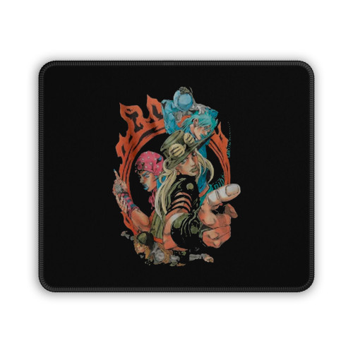 Gyro Zeppeli Jotaro Kujo Jojo Bizzare Mouse Pad