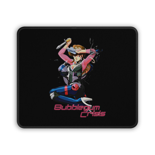 Bubblegum Crisis Retro Anime Manga Mouse Pad