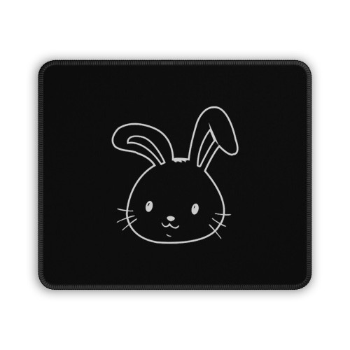 Bunny Face Easter Day Mouse Pad