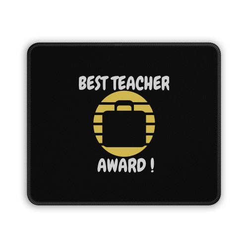 Best Teacher Award Mouse Pad