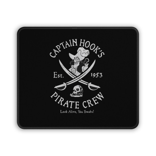 Captain Hooks Est 1953 Pirate Crew Mouse Pad