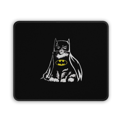 Catman Cat Dreaming Bat Man Mouse Pad