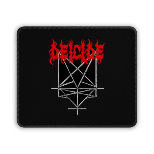 Deicide Metal Rock Band Logo Mouse Pad