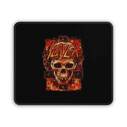 Slayer Skull And Cross Mouse Pad