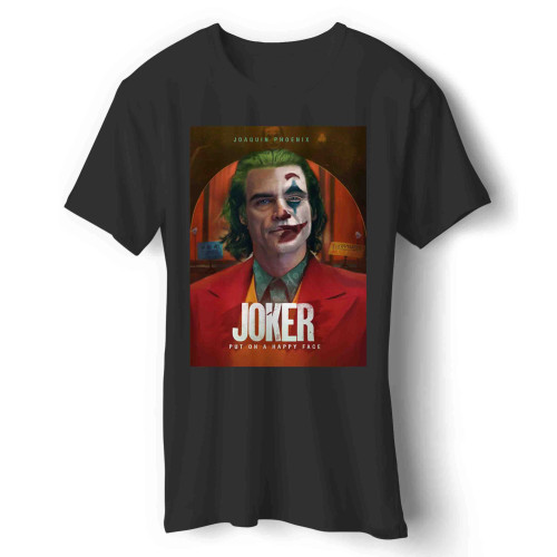 Joker Put On A Happy Face Man's T-Shirt Joker Put On A Happy Face Man's T-Shirt