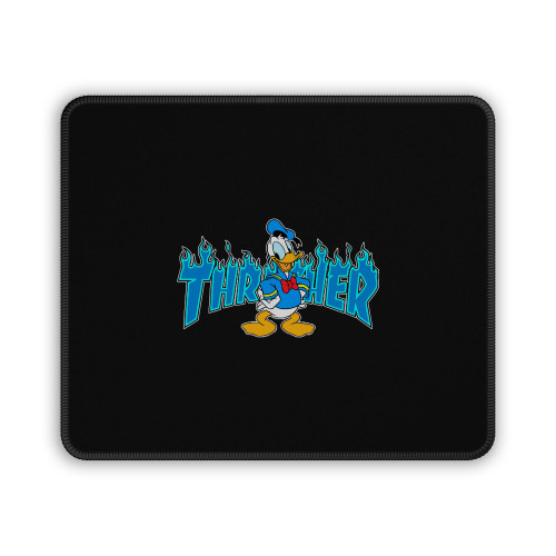 Donald Duck Thrasher Collab Mouse Pad