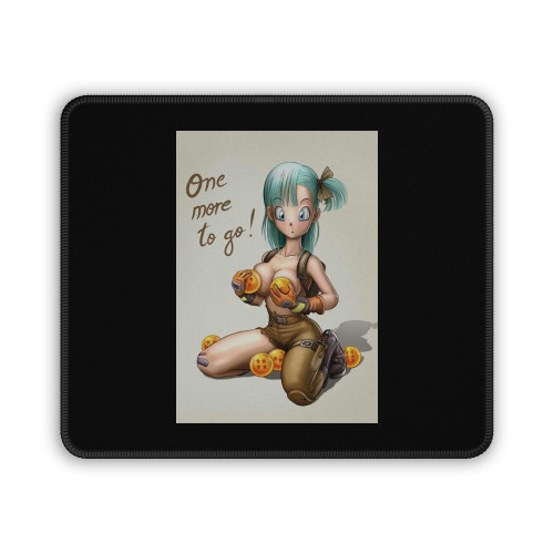 Dragon Ball Sexy Bulma One More To Go Anime Manga Mouse Pad