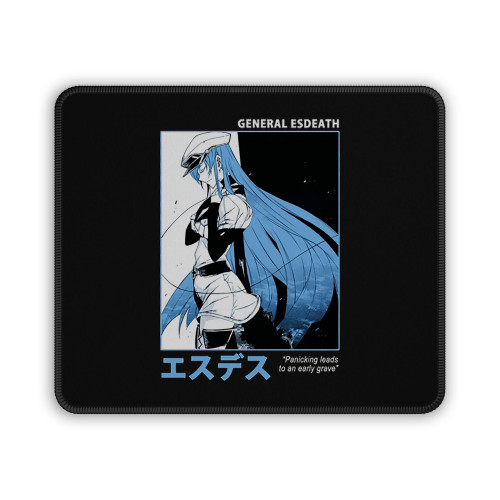 Esdeath Akame Ga Kill General Esdeath Mouse Pad