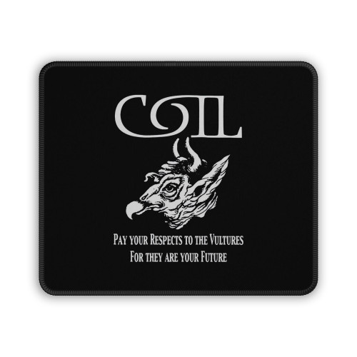 Coil Vultures Throbbing Gristle Industrial Music Death In June Psychic Tv Skinny Puppy Current 93 Mouse Pad