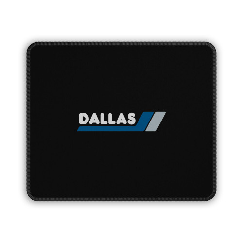 Dallas Mavericks Retro Text Mouse Pad