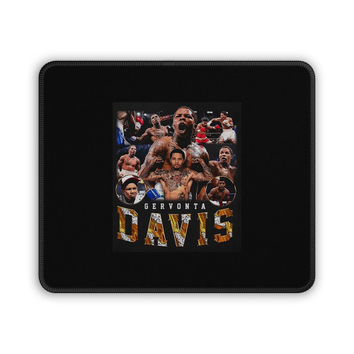 Gervonta Davis Vintage 90S Mouse Pad