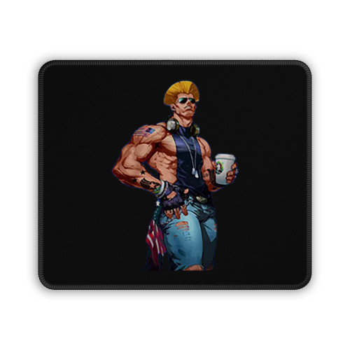 Guile Musical Fighter Mouse Pad