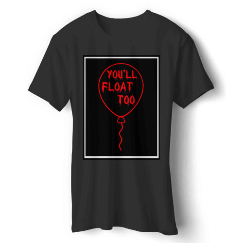 Pennywise You'll Float Too Balloon Man's T-Shirt