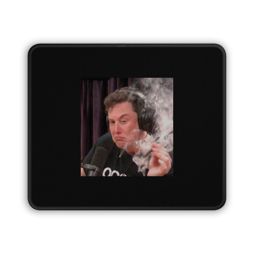 Elon Musk Smoking Weed On Joe Rogan Experience Mouse Pad