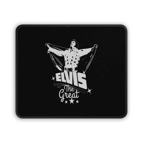Elvis Presley Live White Cape Jumpsuit The King Of Rock N Roll Graceland Jail House Rock Las Vegas Sun Records Hollywood Mouse Pad