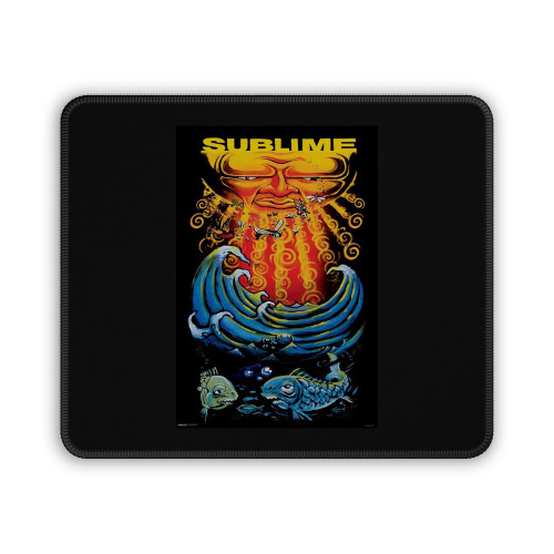 America Sublime Sun And Fish Album Cover Posters Mouse Pad