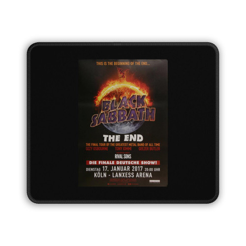 Black Sabbath The End Koln 2017 Mouse Pad