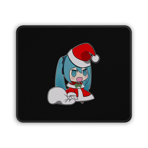 Hatsun Miku Vocalod Merry Christmas Mouse Pad