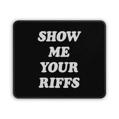 How Me Your Riffs Sleater Kinney Mouse Pad