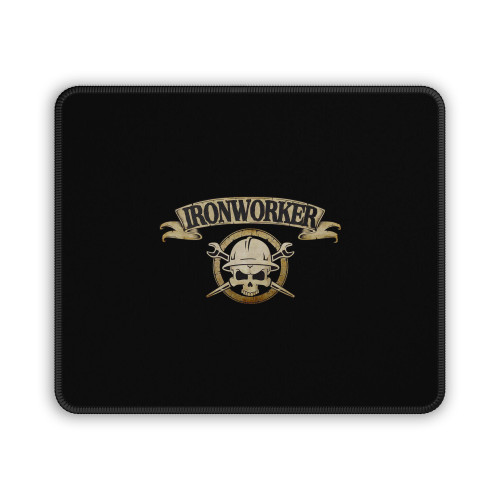 Ironworker Skull Mouse Pad