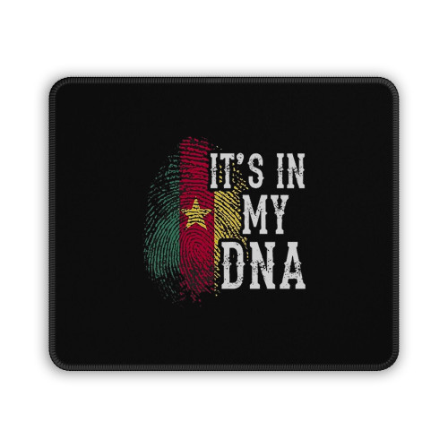 It Is In My Dna Patriotic Cameroon Flag Mouse Pad