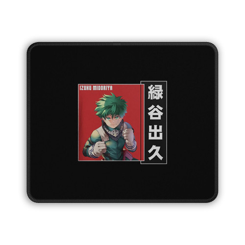 Izuku Midoriya My Hero Academia Logo Art Mouse Pad