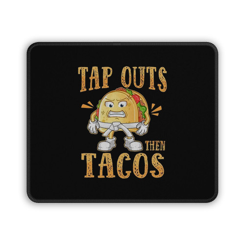 Jiu Jitsu Martial Arts Taco Funny Mouse Pad