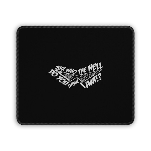 Just Who The Hell Do You Think I Am Kamina Glasses Mouse Pad