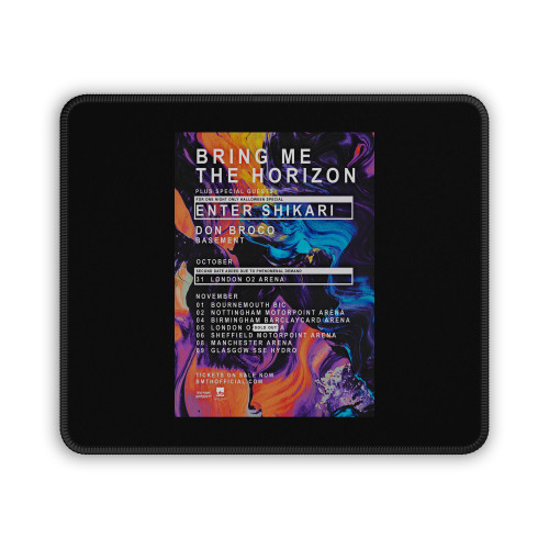 Bring Me The Horizon Announce The American Nightmare Tour 2017 Mouse Pad